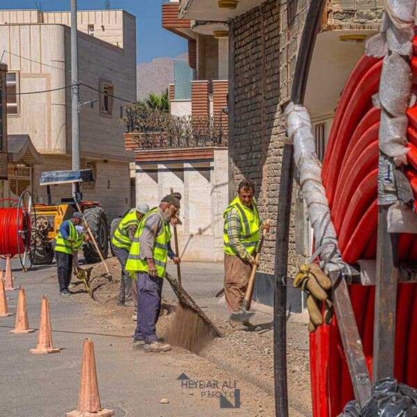 پروژه فیبرنوری FTTHخمینی شهر