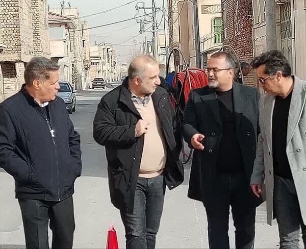 پروژه FTTx فیبر نوری شهر نجف آباد